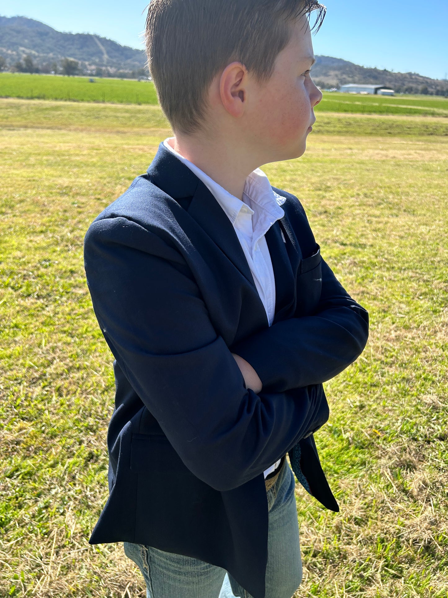 Boys Navy Suit