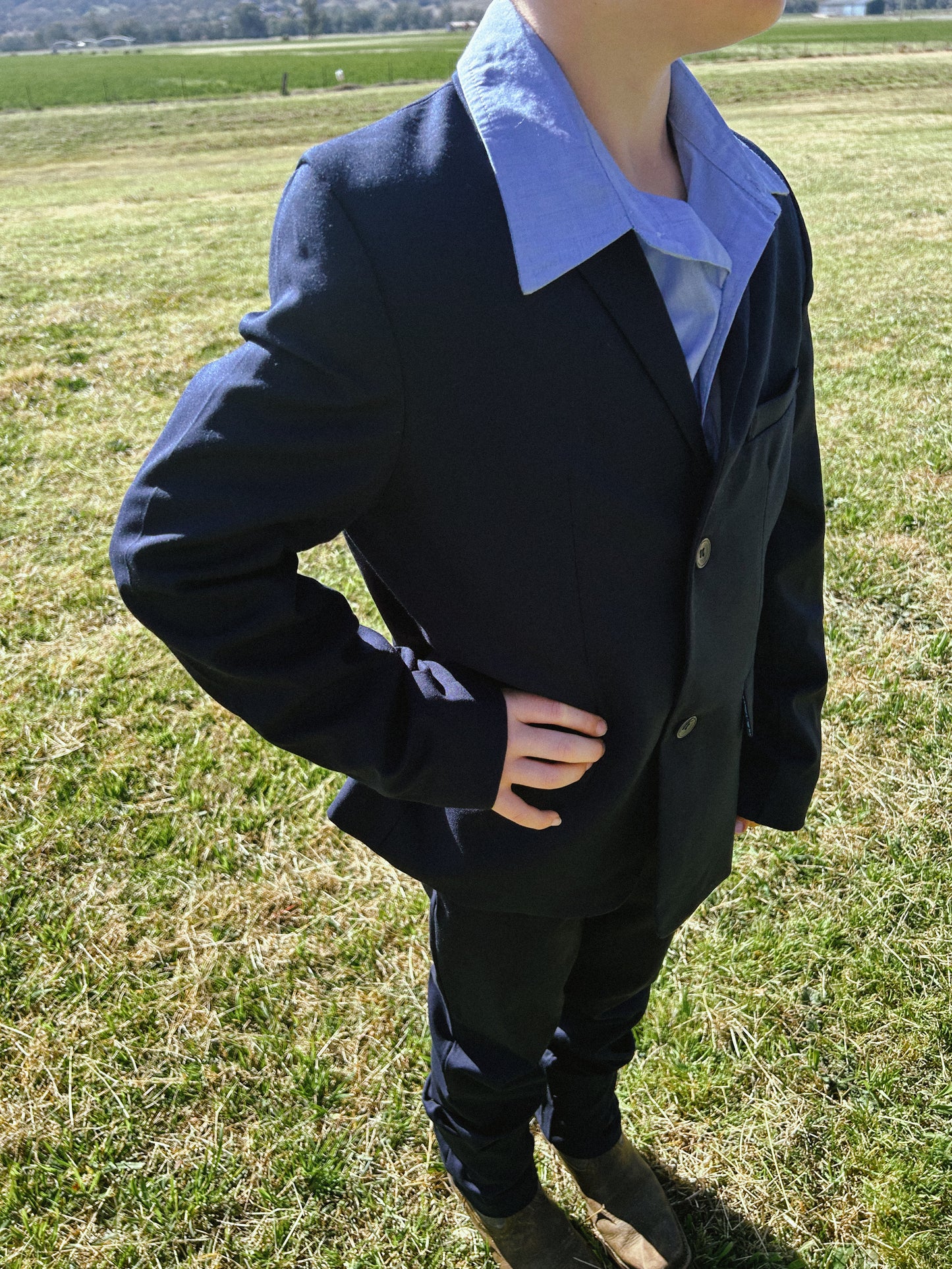Boys Navy Suit