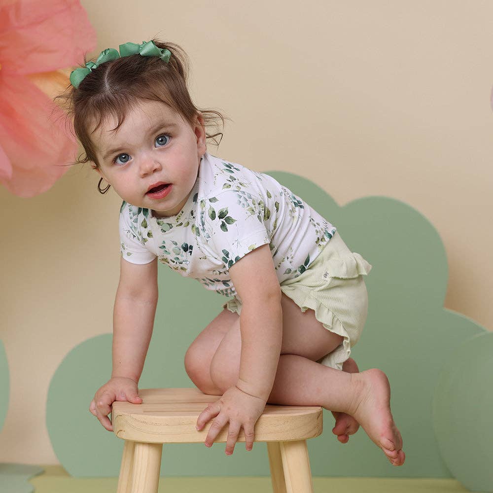 Eden Short Sleeve Organic Bodysuit