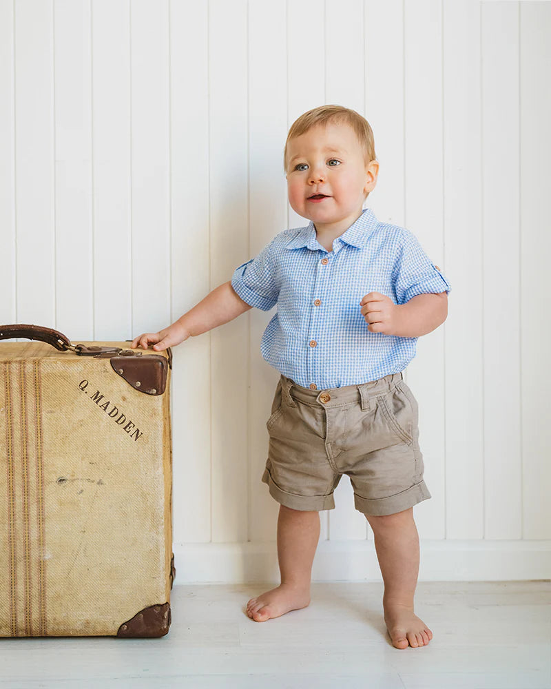 STONE ROMAN POCKET SHORTS