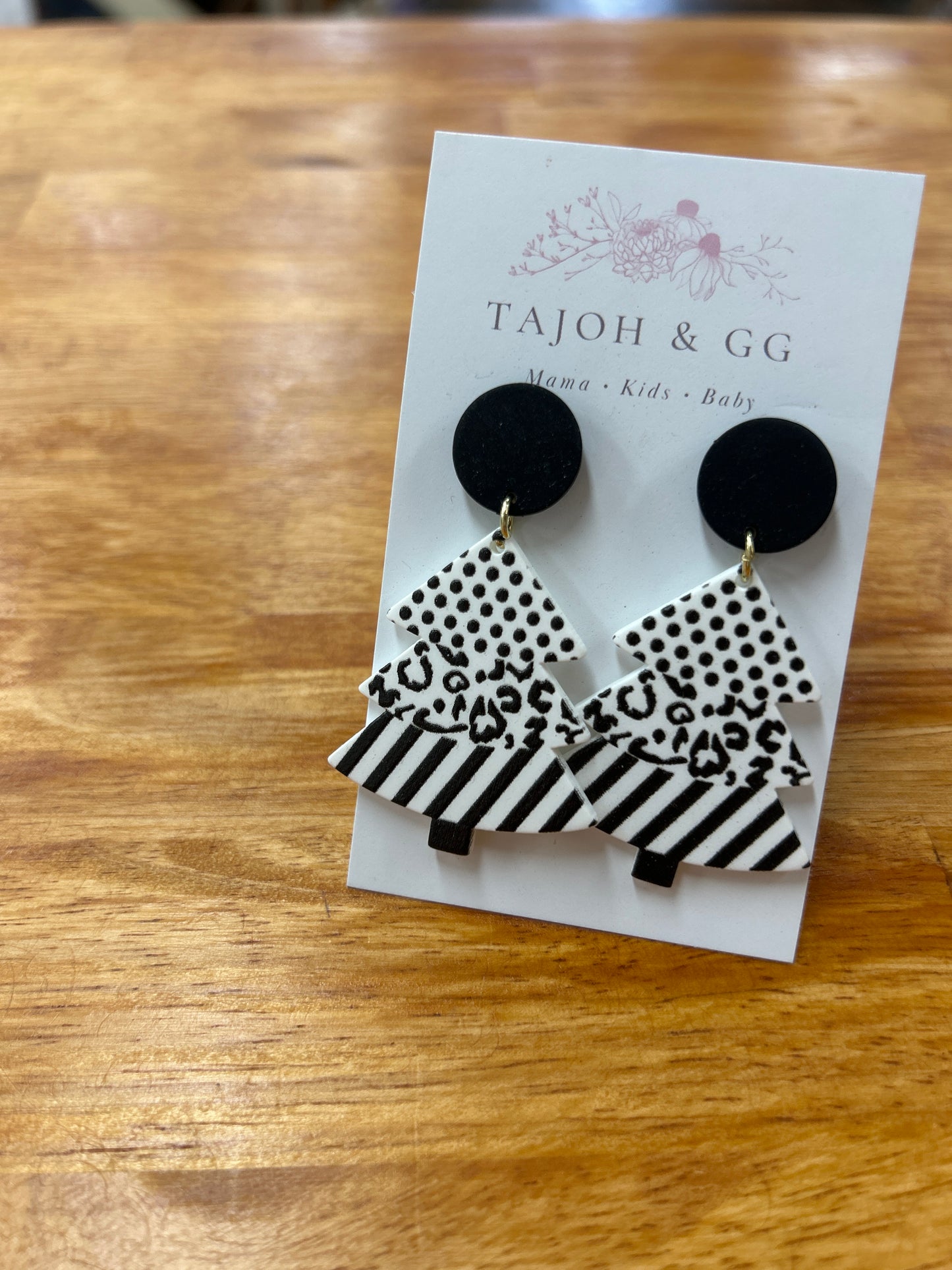 Black & White Christmas Trees