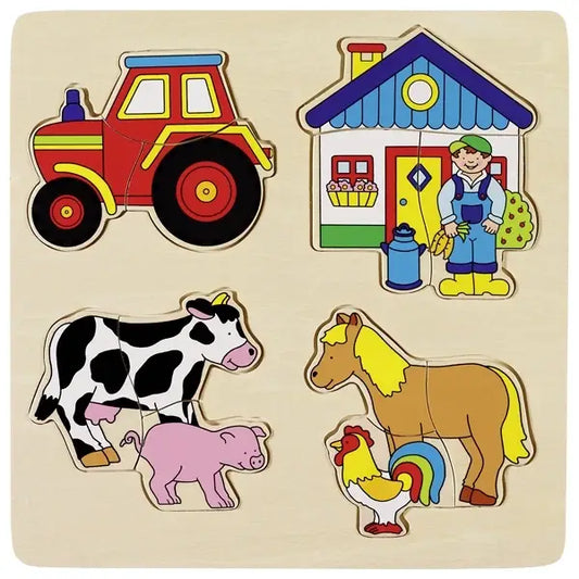 Farm, Inlay Puzzle