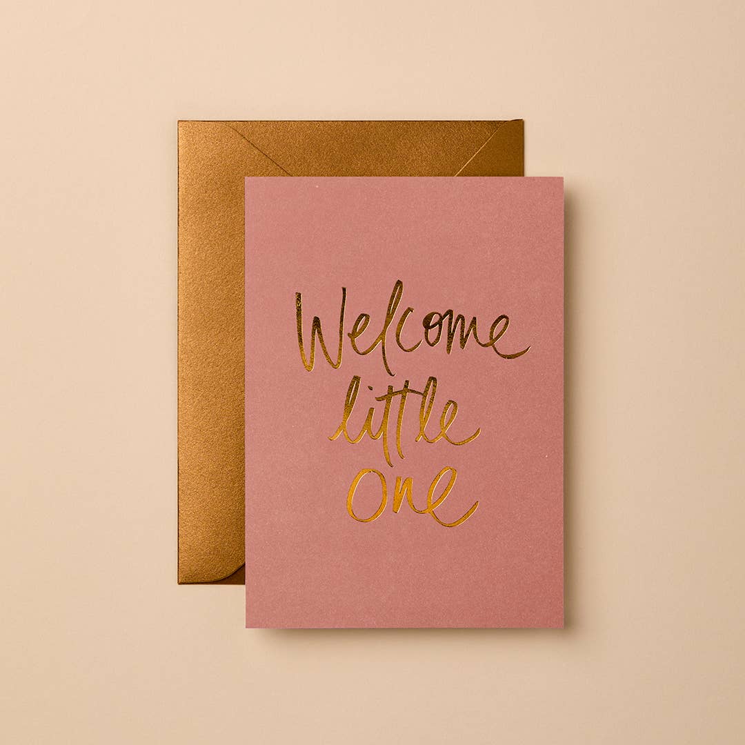 New Baby Card | Sustainable Foil Greeting Card
