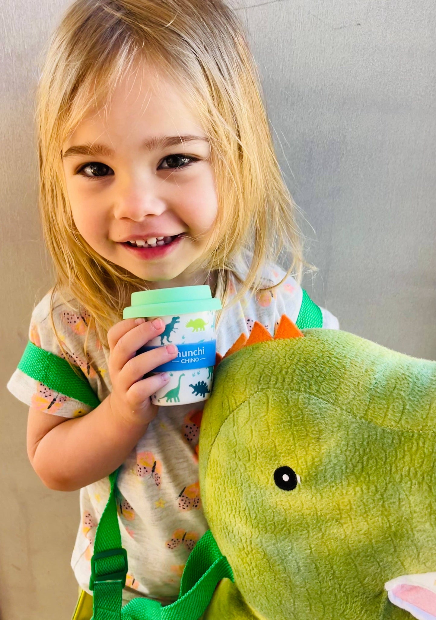 Dinosaur Babychino Cup - Straw Included