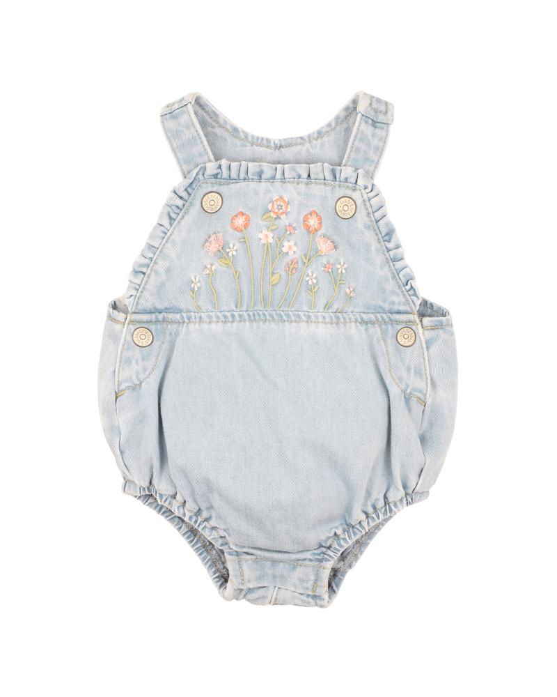 PALM COVE EMBROIDERED BODYSUIT