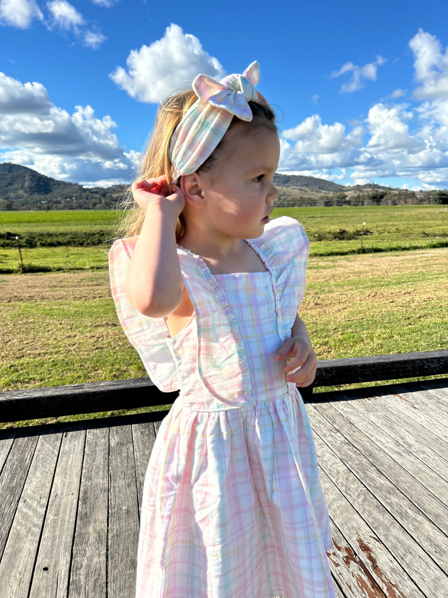 Madelyn Check Dress
