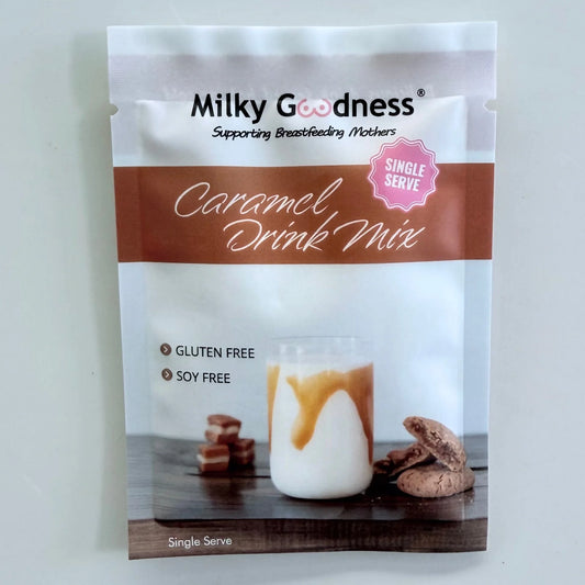 SINGLE SERVE Lactation Caramel Drink Mix