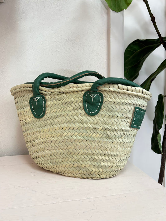 Maddy Basket Emerald