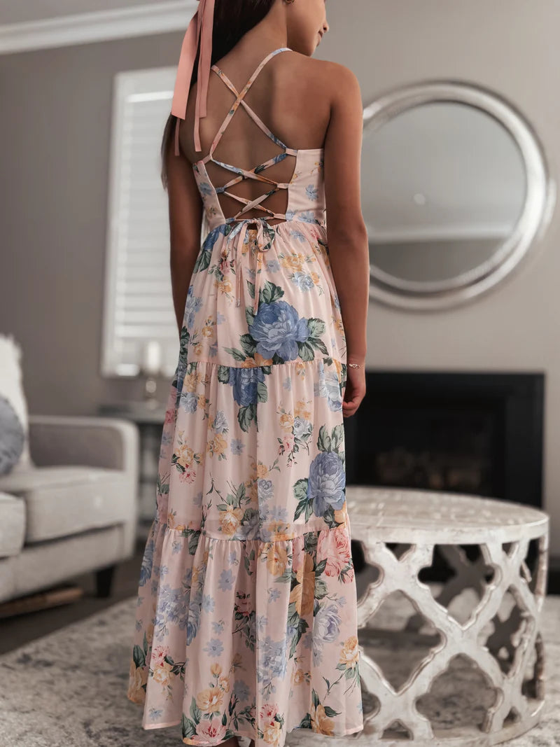 Savannah Girls Dress - Primrose