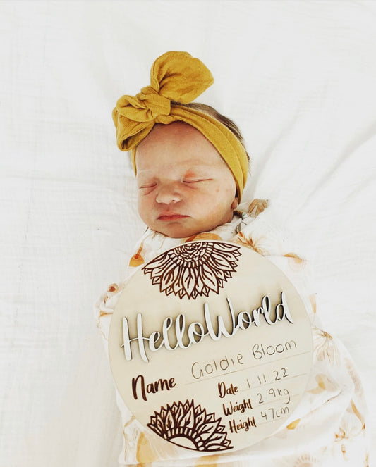 Hello World - Sunflowers