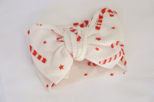 Peppermint Pop Oversized Bow