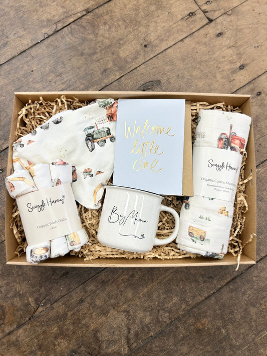 Diggers & Tractors Baby & Mama Hamper