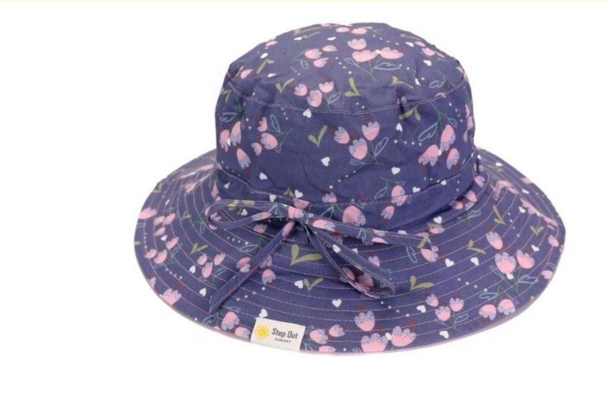 Purple Lily Sun Hat