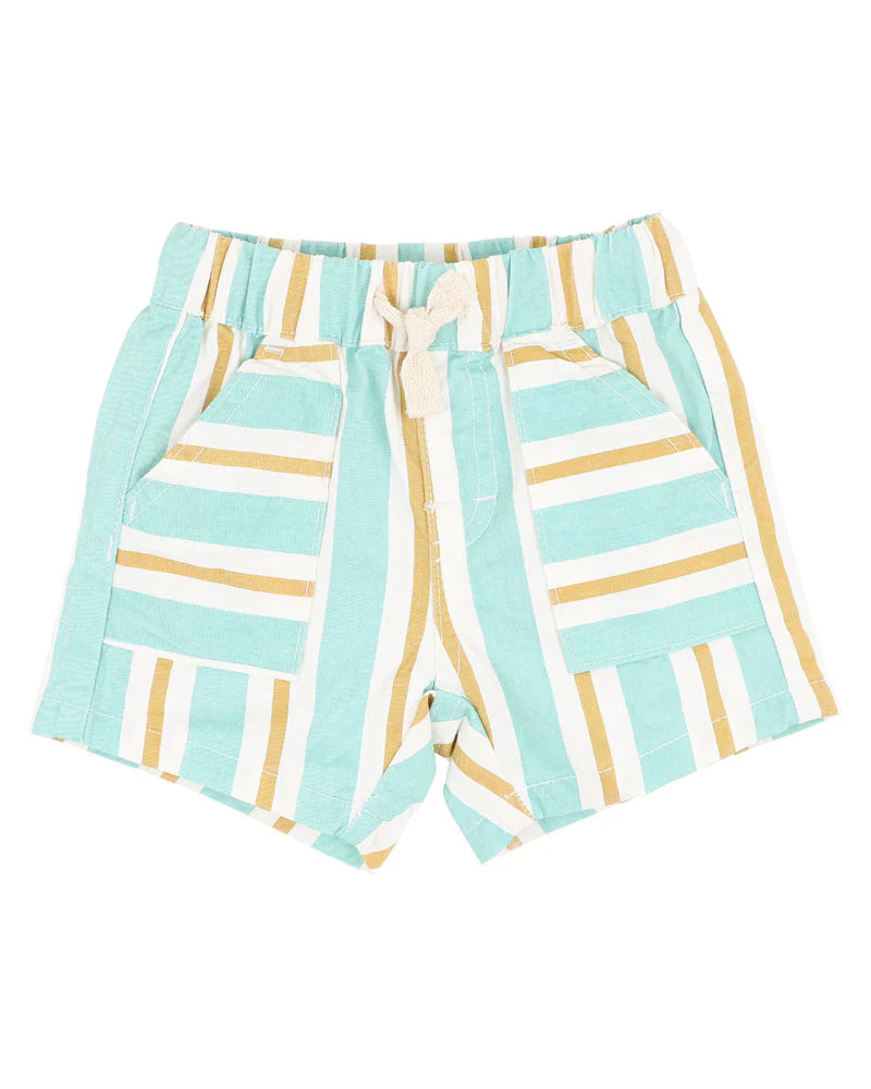 SURFS UP STRIPE SHORTS