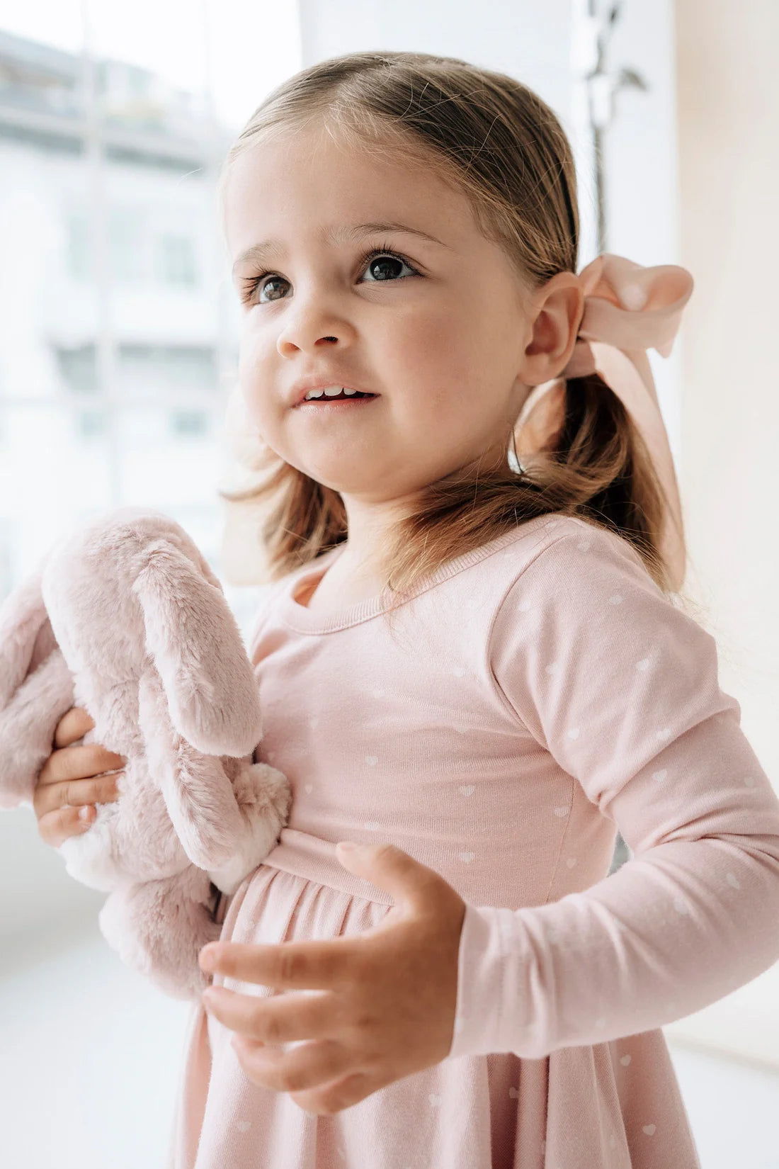 Snuggle Bunnies - Valentines Day - Rose