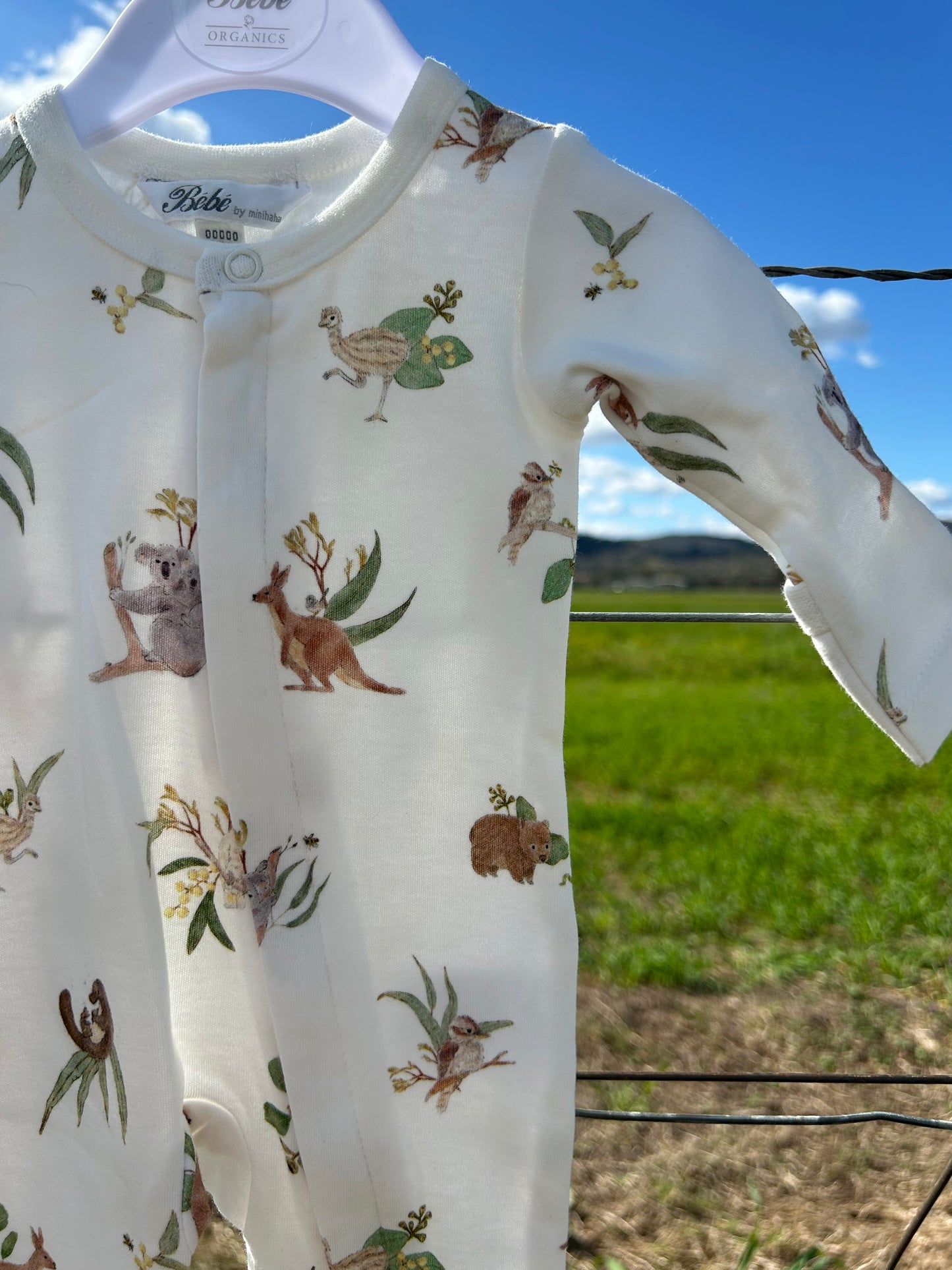 Australiana Organic LS Zipsuit
