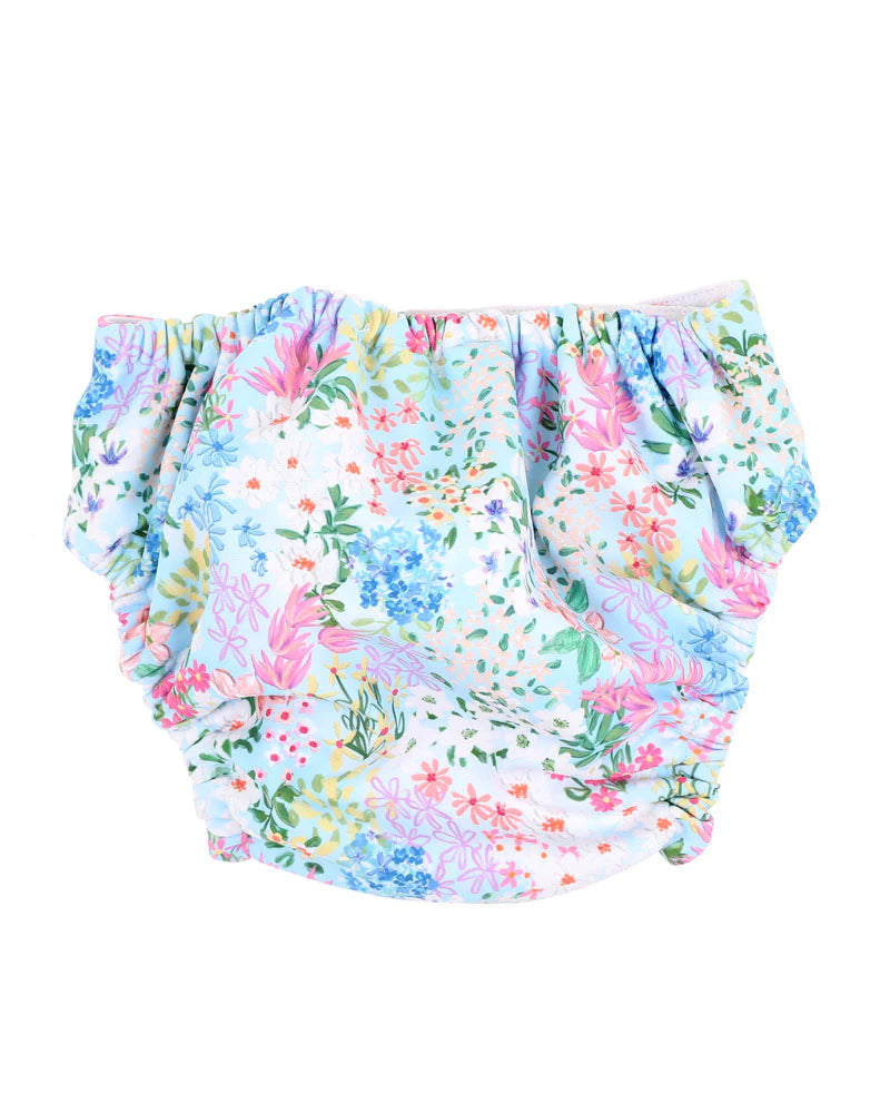 LULA PRINT AQUA NAPPY