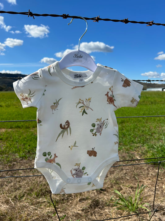 Australiana Organic Bodysuit