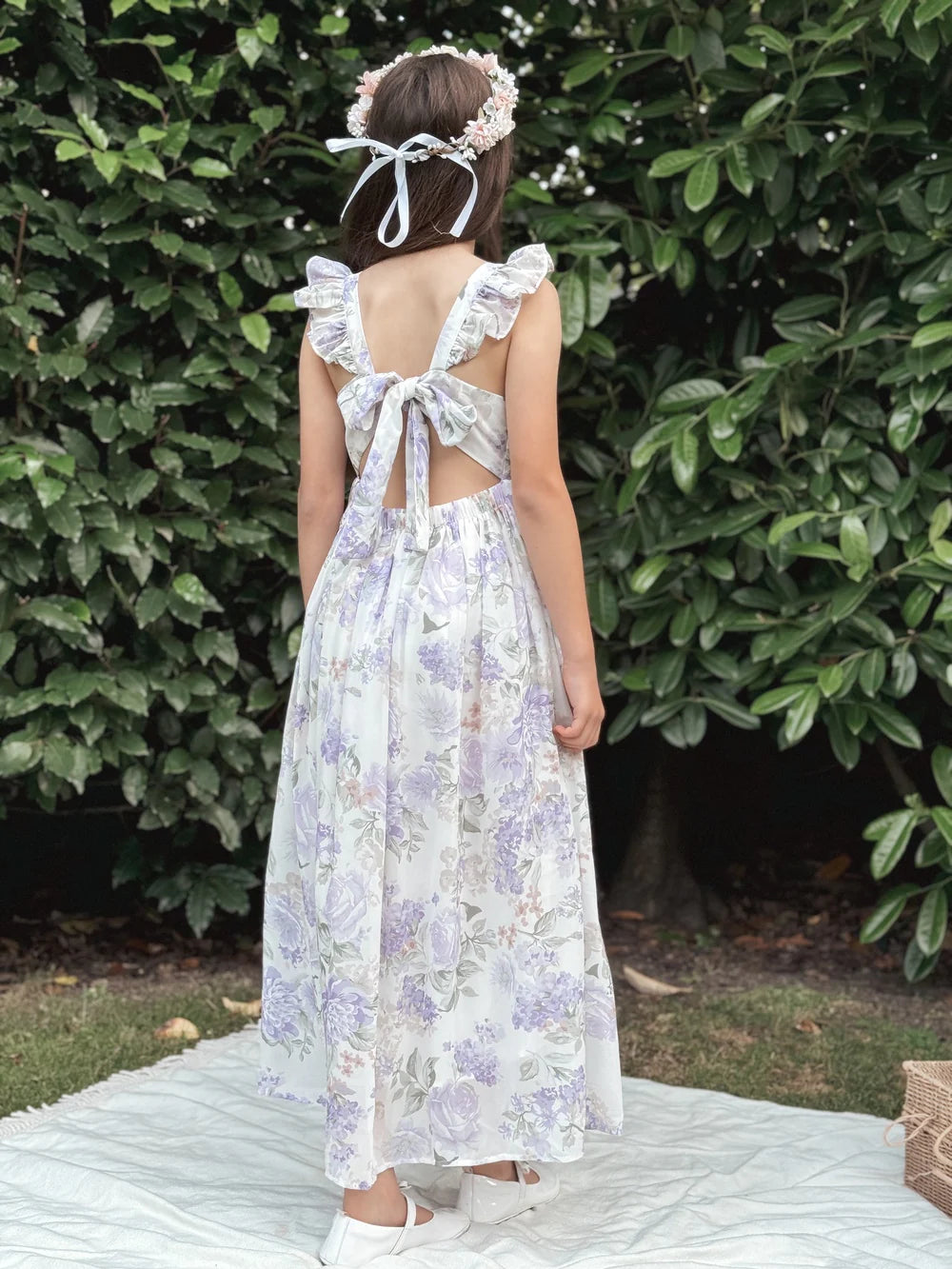 Leilani Girls Lilac Dress - Size 12