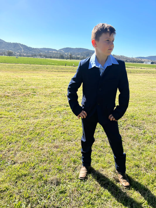 Boys Navy Suit