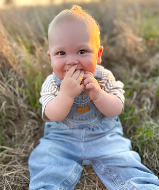Cecil Overall - Antique Blue