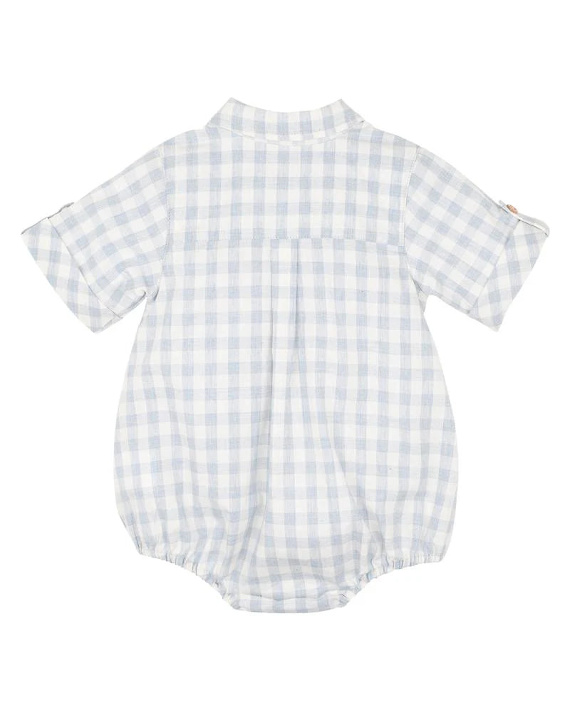 HARRY CHECK SHIRT BODYSUIT