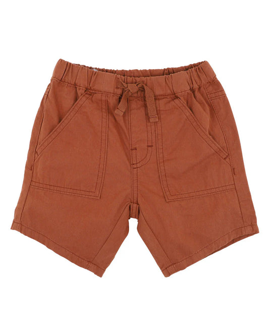 BOYS GINGERBREAD SHORTS 3-7 YRS