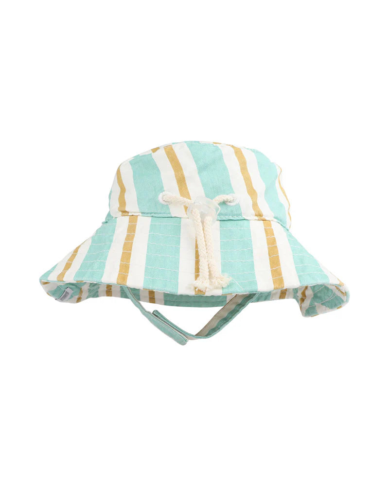 SURFS UP STRIPE SUNHAT