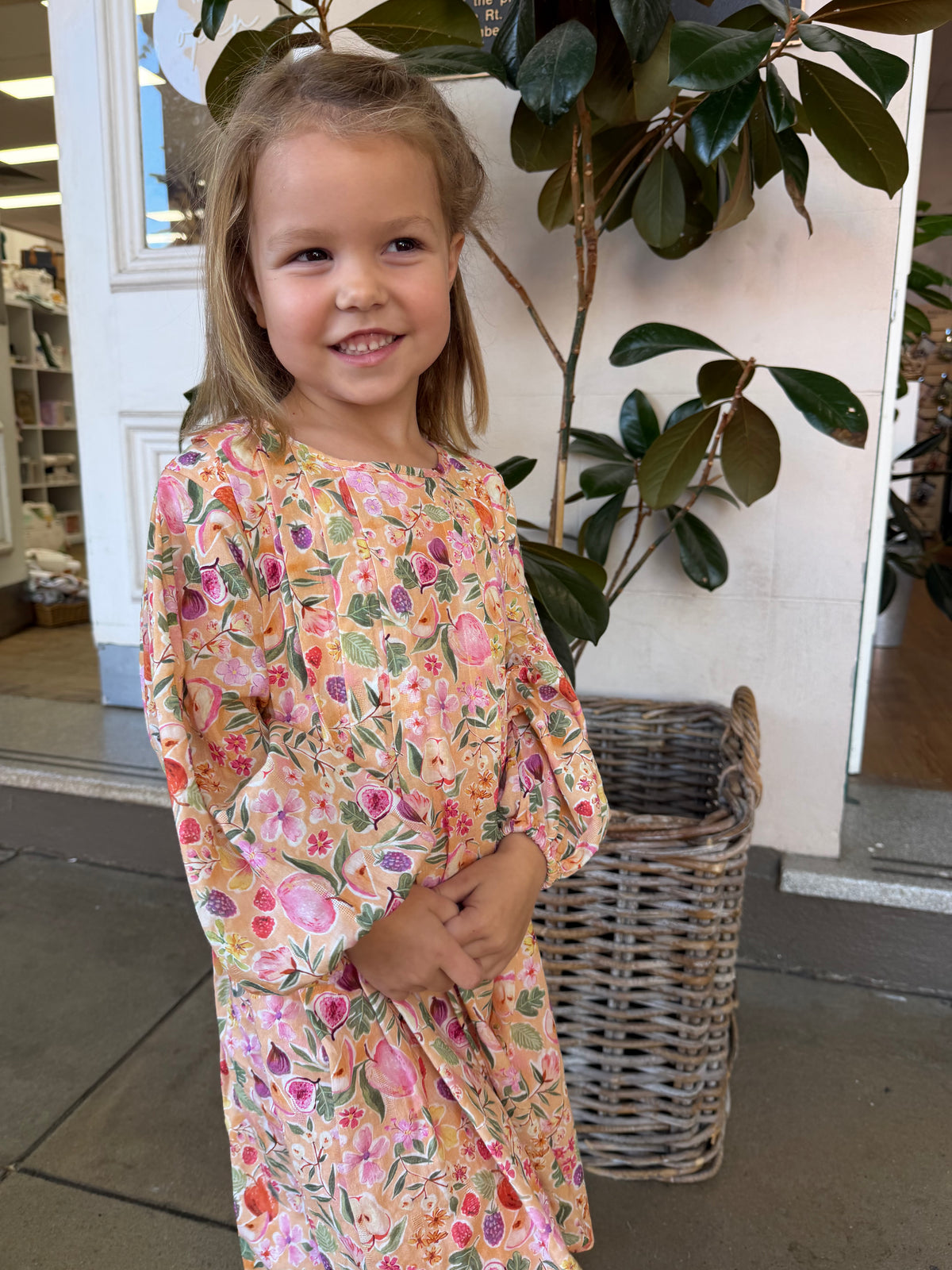 ORCHARD BLOOM DRESS 3-7 YRS