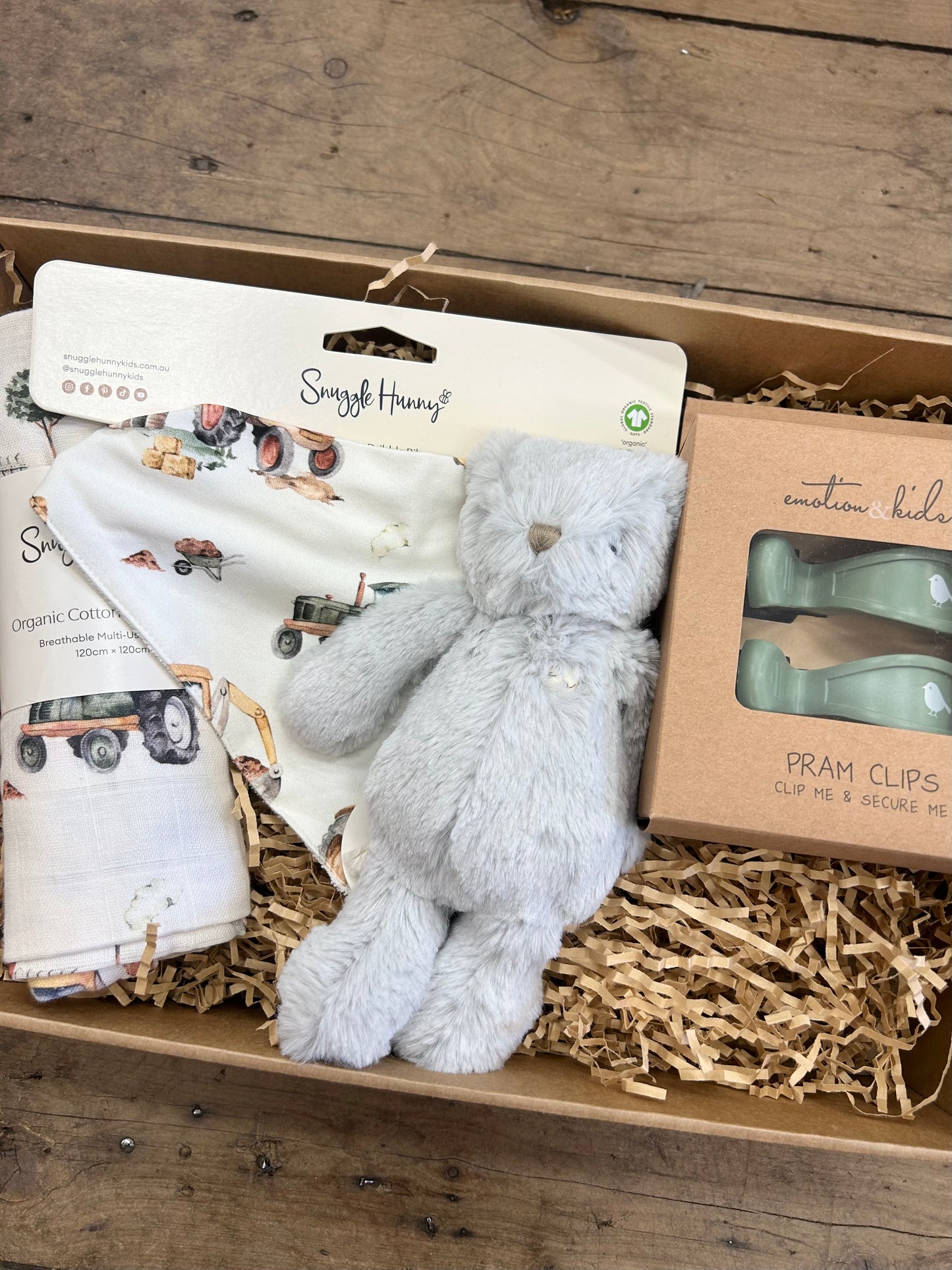 Diggers & Tractors Baby Hamper