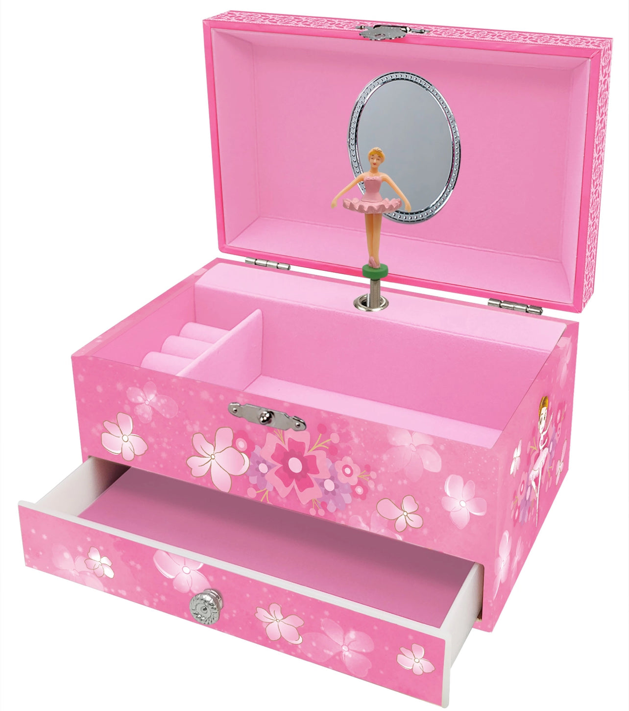 Solo Ballerina Musical Jewelry Box