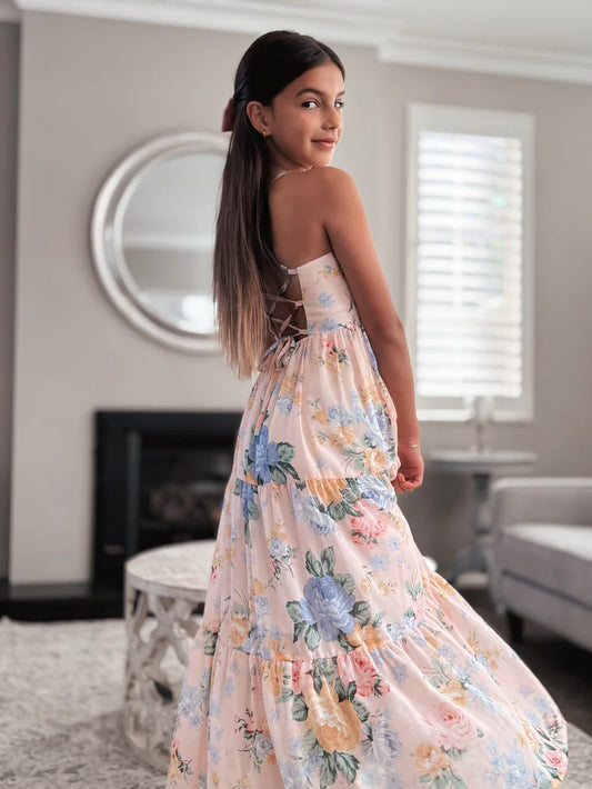 Savannah Girls Dress - Primrose