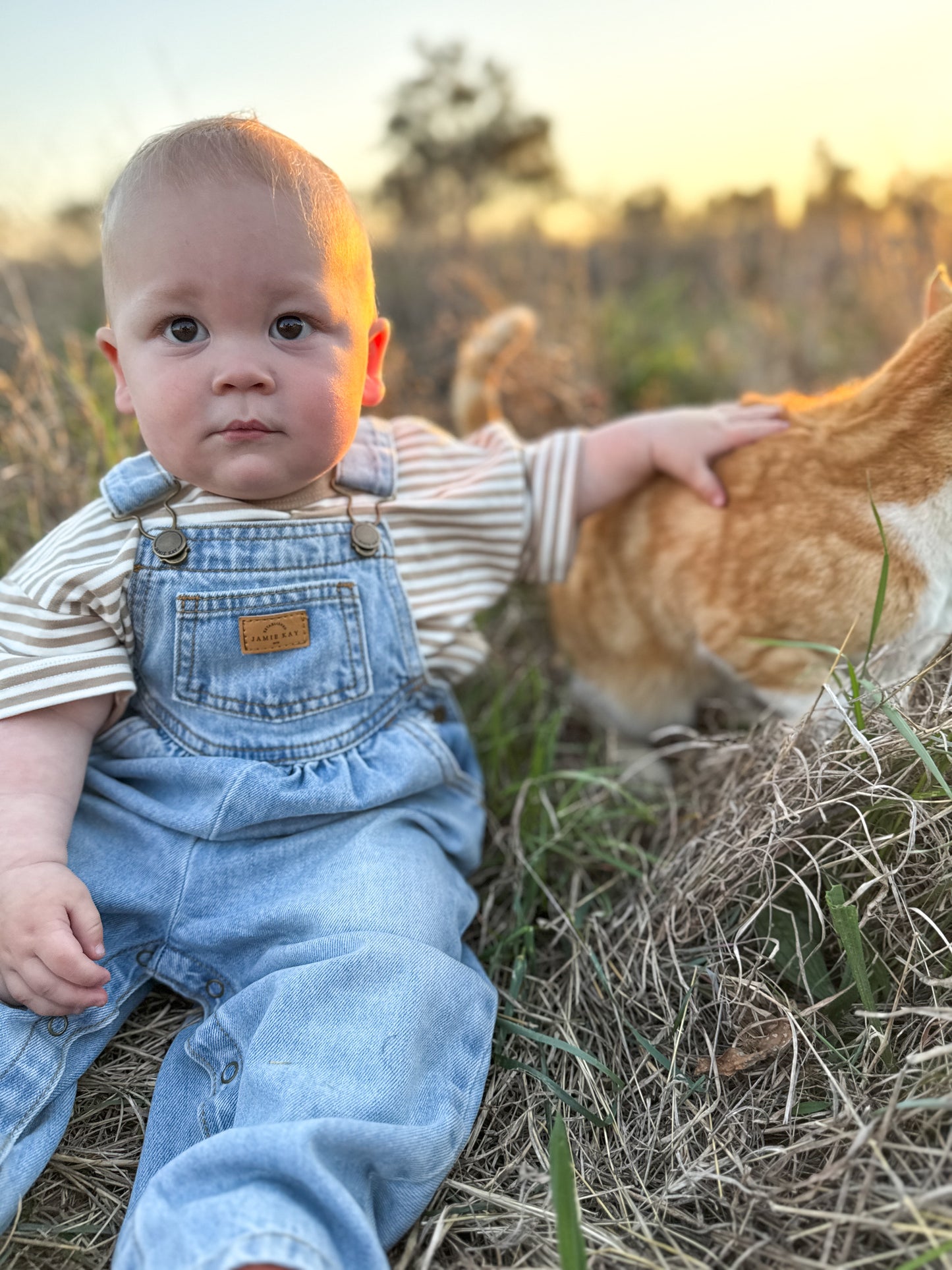 Cecil Overall - Antique Blue