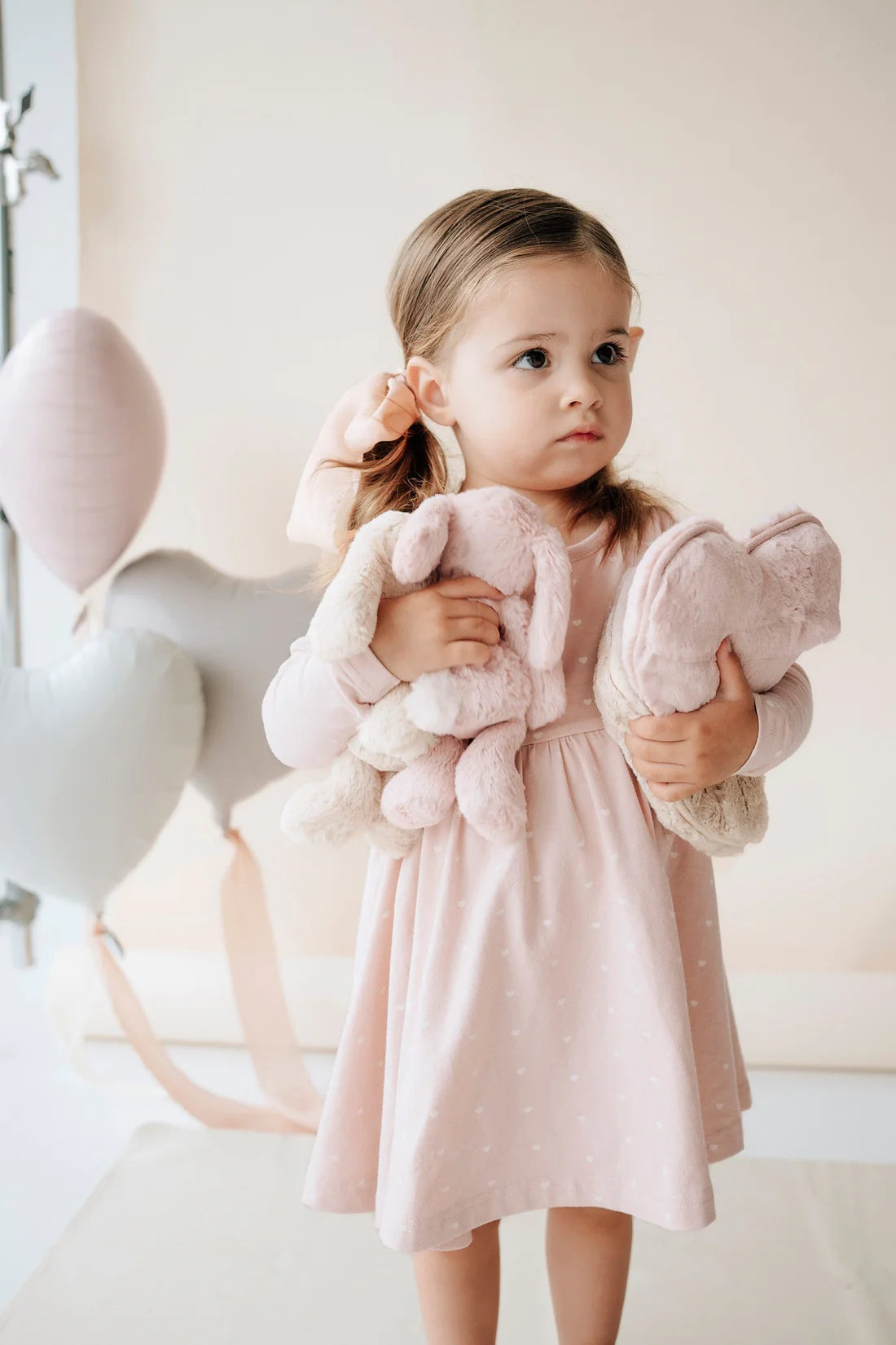 Snuggle Bunnies - Valentines Day - Rose