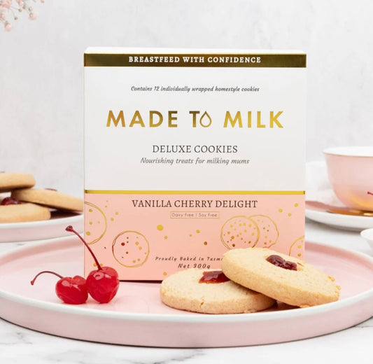 Vanilla Cherry Delight Lactation Cookies