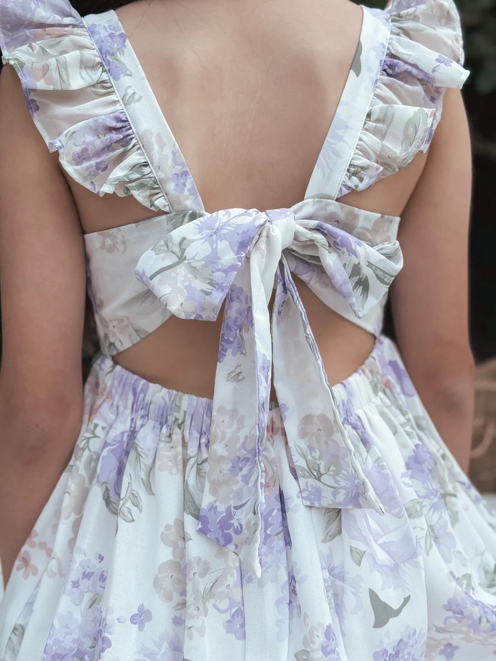 Leilani Girls Lilac Dress - Size 12