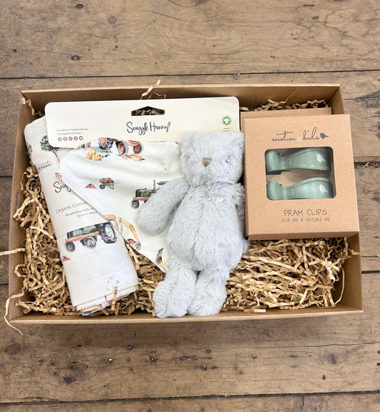Diggers & Tractors Baby Hamper