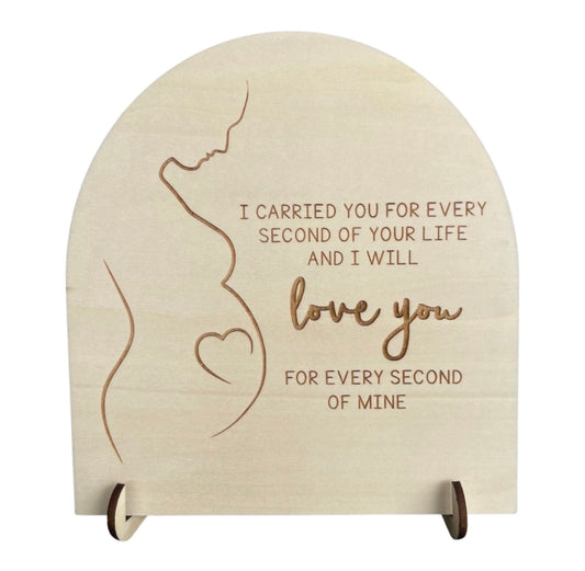Memorial Sign - Carried You