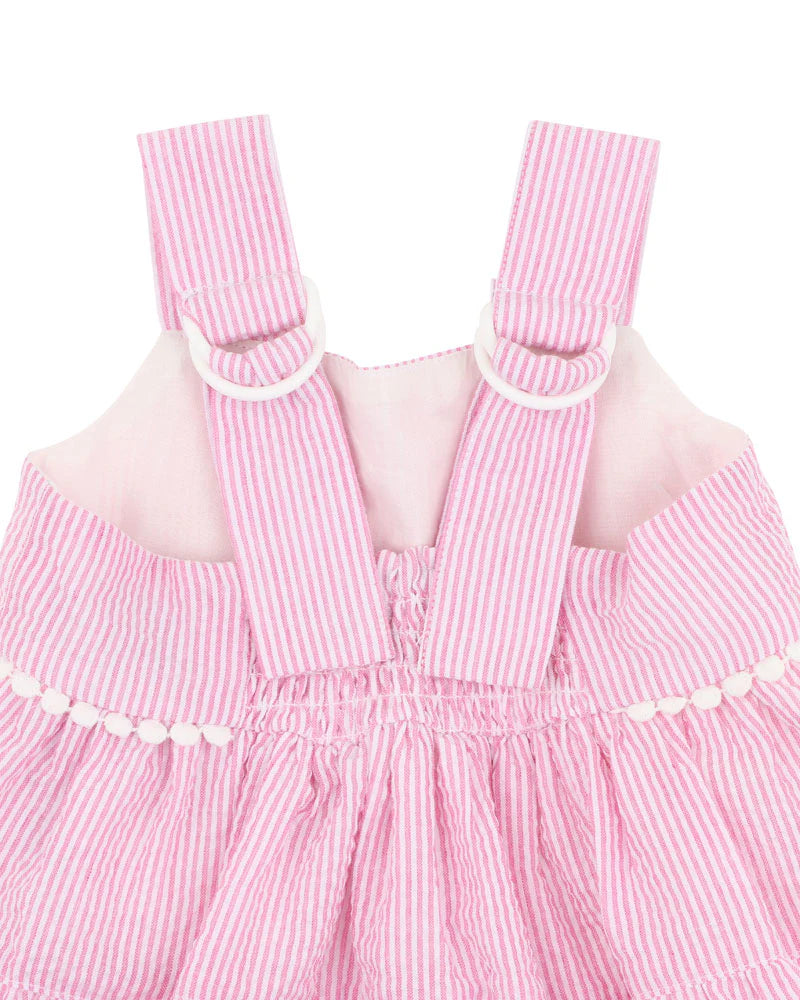 PINK STRIPE RESORT SUNDRESS