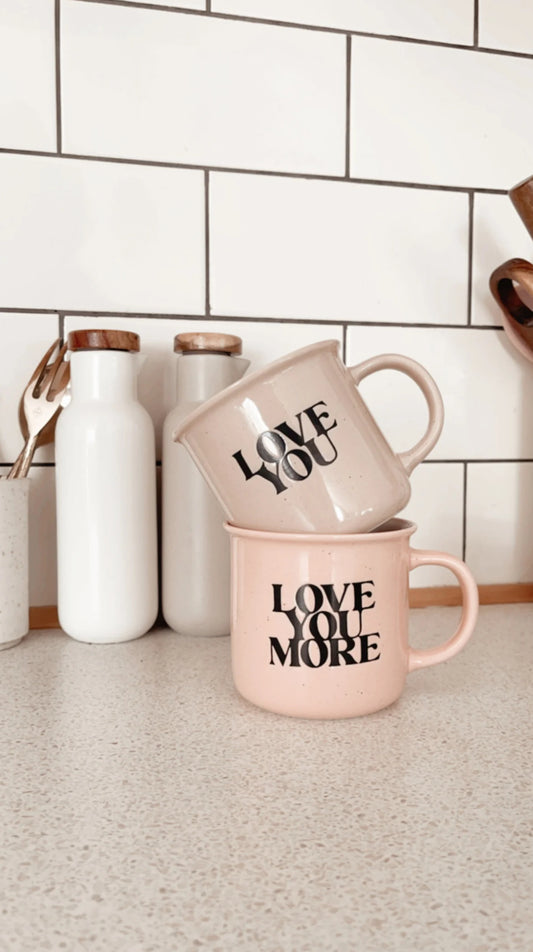 Love You Mug Set