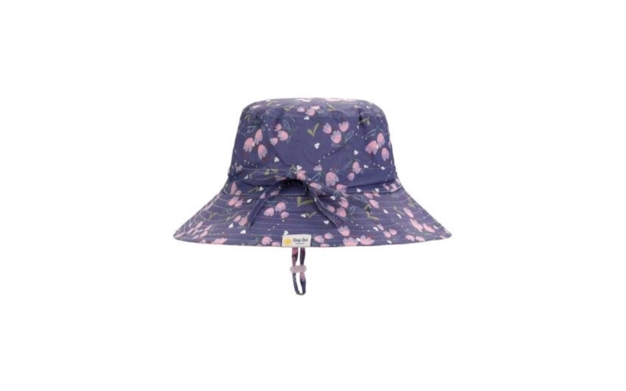 Purple Lily Reversible Sun Hat