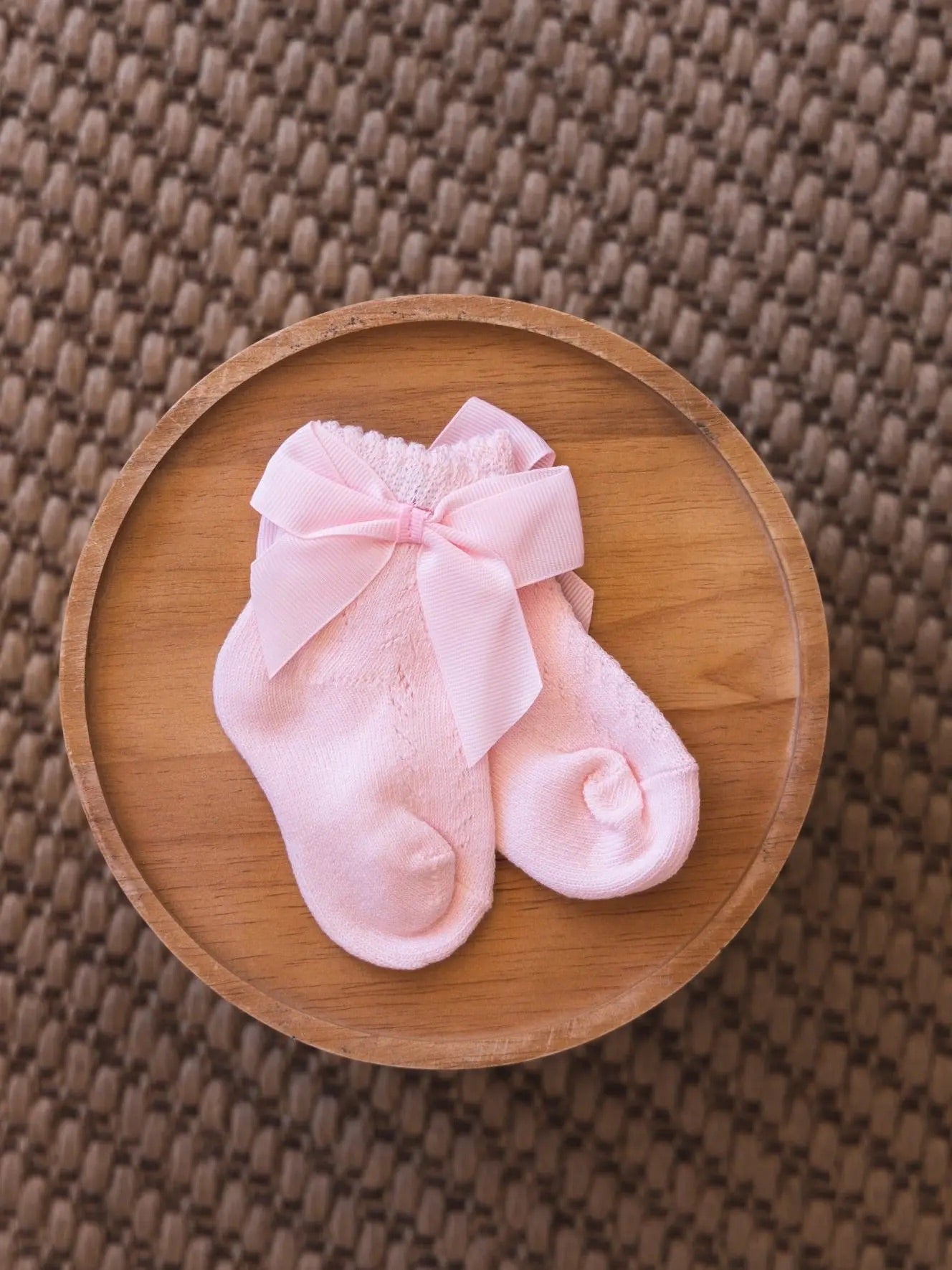 Baby Socks | With Bow | Pink
