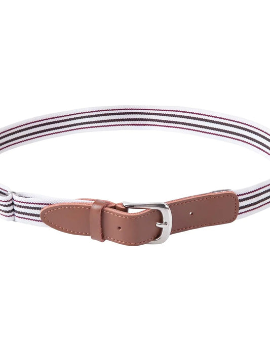 Bradley Boys Belt - White Stripe