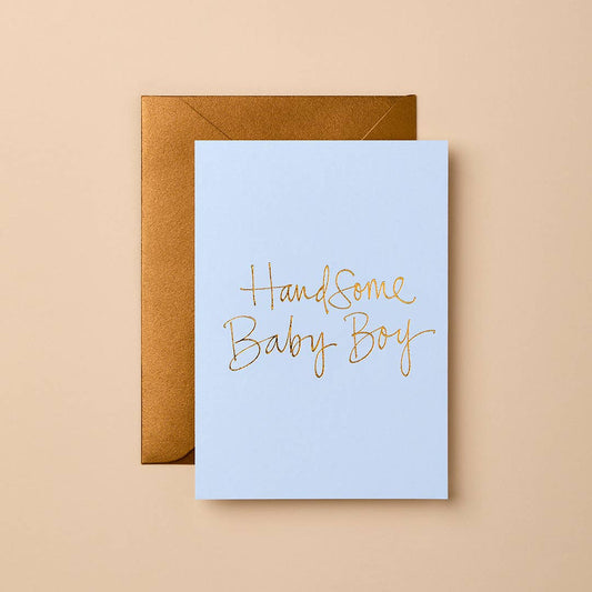 New Baby Card | Modern Foil Greeting Card