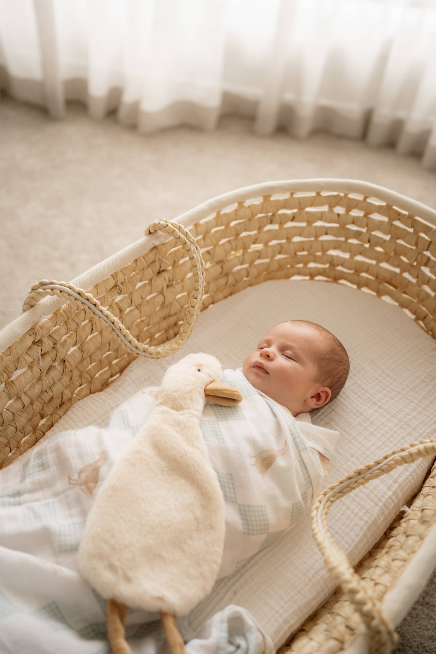 Waddles the Goose Comforter Toy