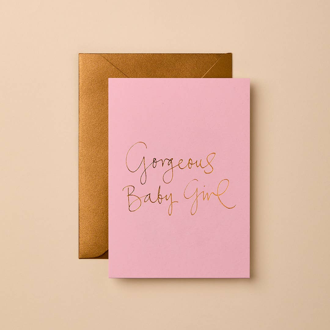 New Baby Card | Modern Foil Stationery