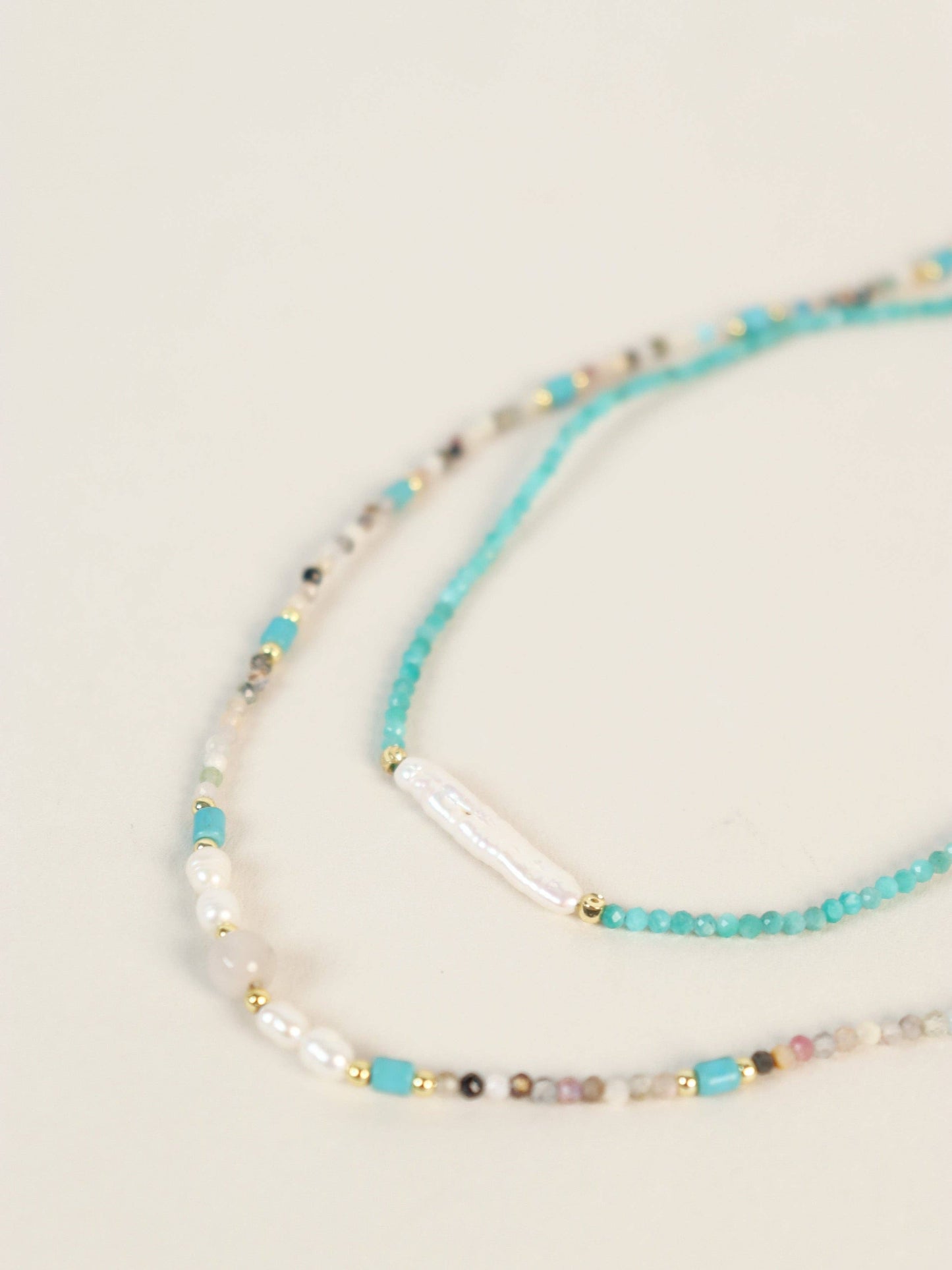 Sandara Pearl Beaded Necklace