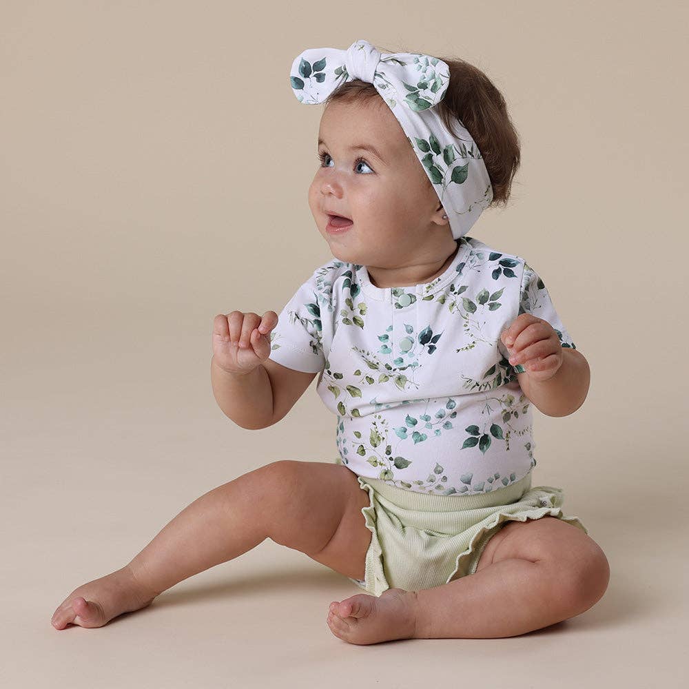 Eden Short Sleeve Organic Bodysuit