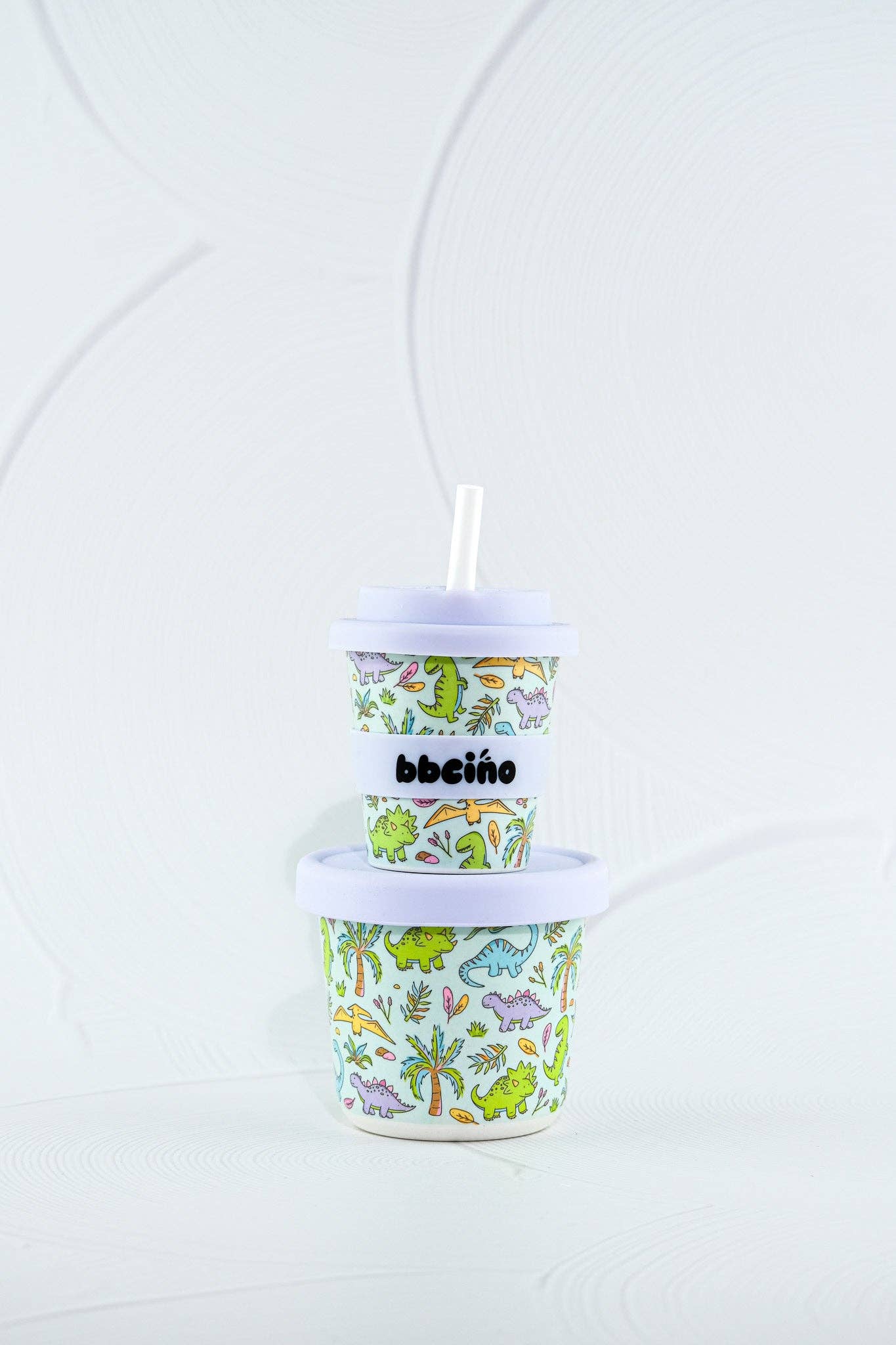 Snack-a-Saurus Bamboo-Based SNACK POT