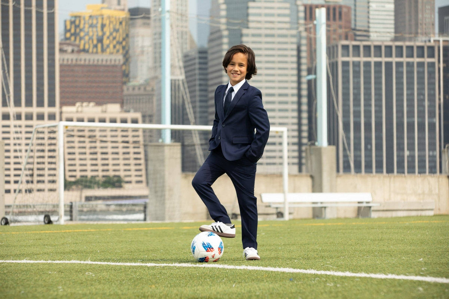 Boys Navy Suit